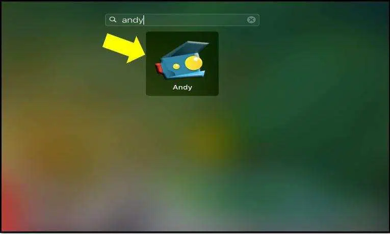 Andy OS on Mac
