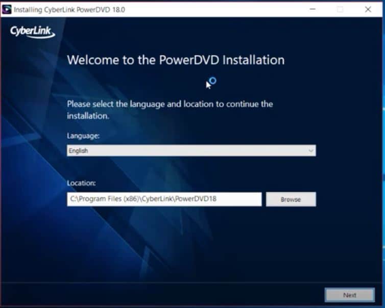 Install Power Media Player on PC Step 1